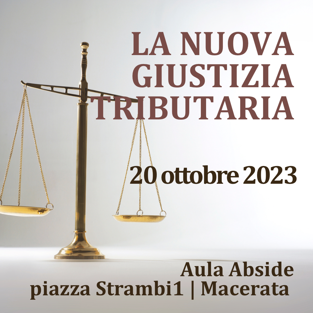 Convegno sulla nuova giustizia tributaria