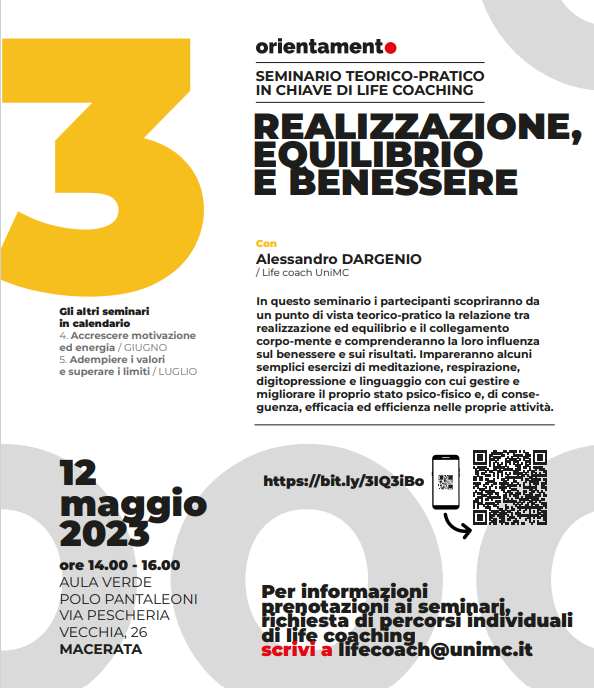 Realizzazione, equilibrio e benessere